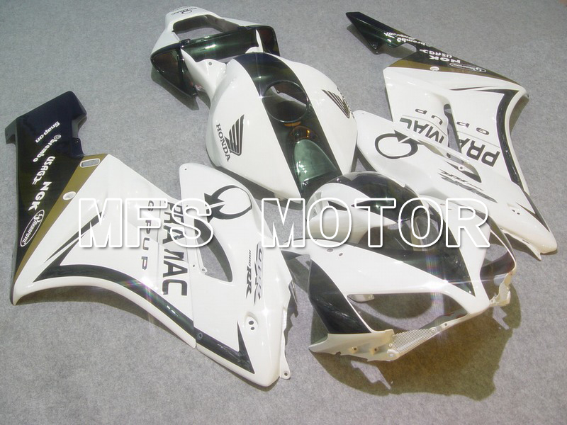 Honda CBR1000RR 2004-2005 Injection ABS Carénage - PRAMAC - blanc Noir - MFS5937