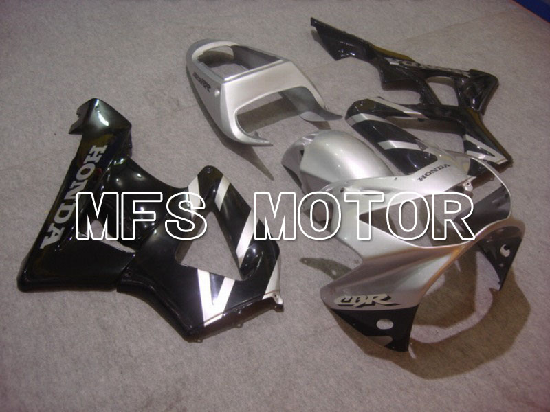 Honda CBR900RR 929 2000-2001 Carenado ABS de inyección - Fábrica Style - Negro Plata - MFS5941