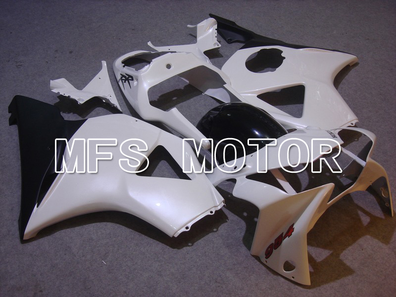 Honda CBR900RR 954 2002-2003 Injection ABS Fairing - Factory Style - Black White - MFS6008