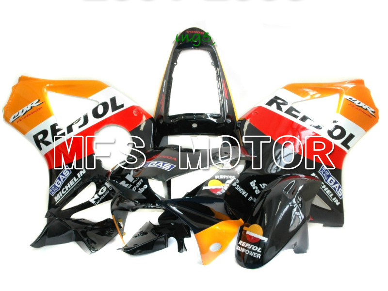 Honda CBR900RR 954 2002-2003 Injection ABS Fairing - Repsol - Black Orange Red - MFS6019