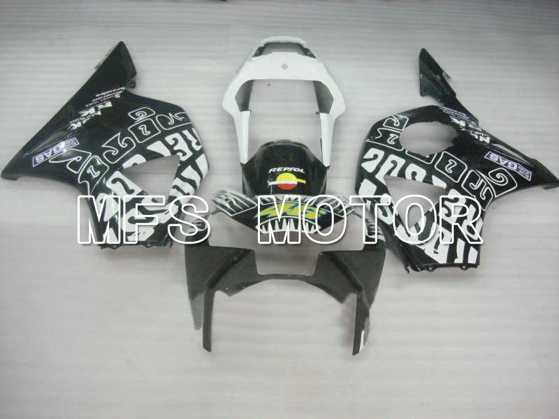Honda CBR900RR 954 2002-2003 Injection ABS Fairing - Rossi - Black White - MFS6029