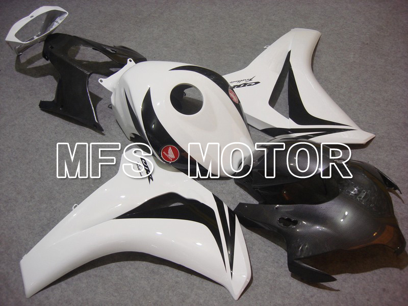 Honda CBR1000RR 2008-2011 Injektion ABS Verkleidung - Fabrik Style - Schwarz Weiß - MFS6151