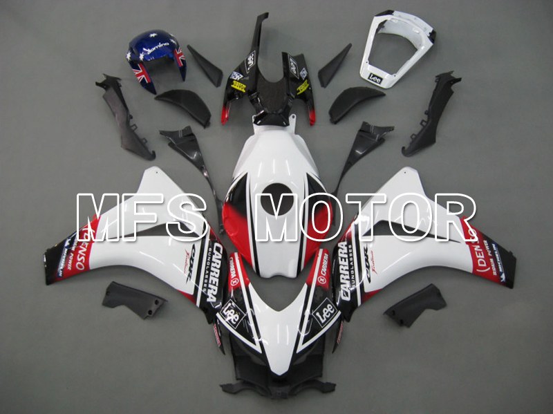 Honda CBR1000RR 2008-2011 Injection ABS Fairing - CARRERA - Black White - MFS6184