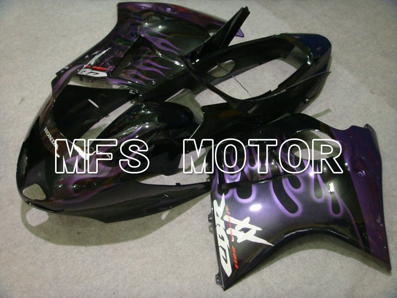 Honda CBR1100XX 1996-2007 Injection ABS Carénage - Flame - Noir Violet - MFS6213