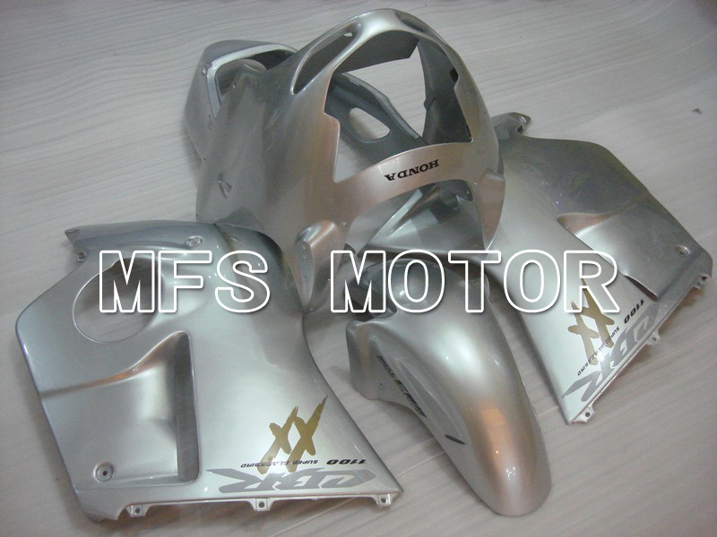 Honda CBR1100XX 1996-2007 Injektion ABS Verkleidung - Fabrik Style - Silber - MFS6220