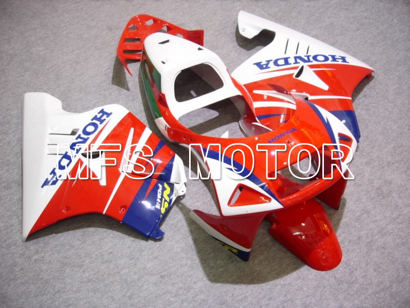 Honda NSR250 MC21 P3 1990-1993 Injection ABS Fairing - Factory Style - Red White - MFS6233