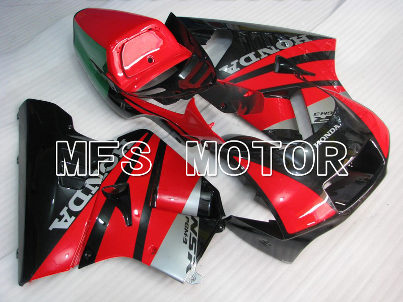 Honda NSR250 MC21 P3 1990-1993 Injection ABS Fairing - Factory Style - Red Black - MFS6240