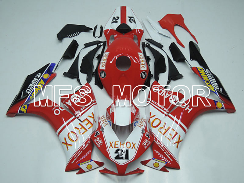 Honda CBR1000RR 2012-2016 Injektion ABS Verkleidung - Xerox - rot Weiß - MFS6268