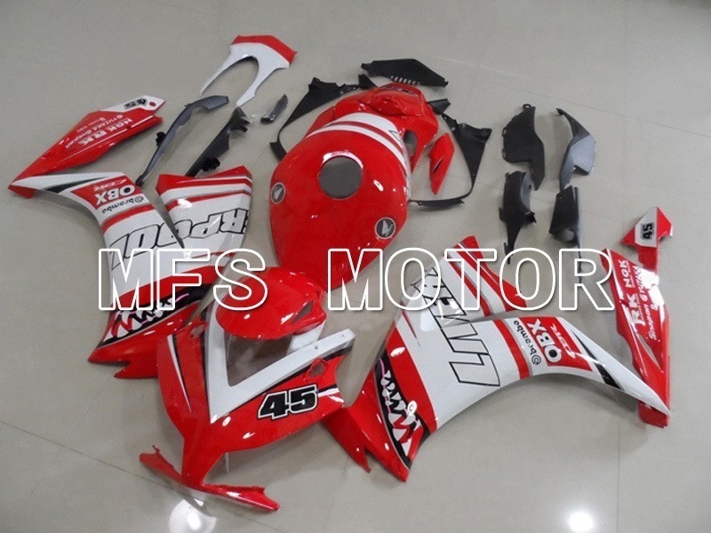 Honda CBR1000RR 2012-2016 Carenado ABS de inyección - Shark - rojo Blanco - MFS6272