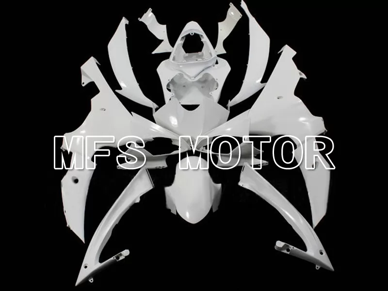 Yamaha YZF-R6 2008-2016 Injection ABS Unpainted Fairing - Factory Style - White - MFS6352