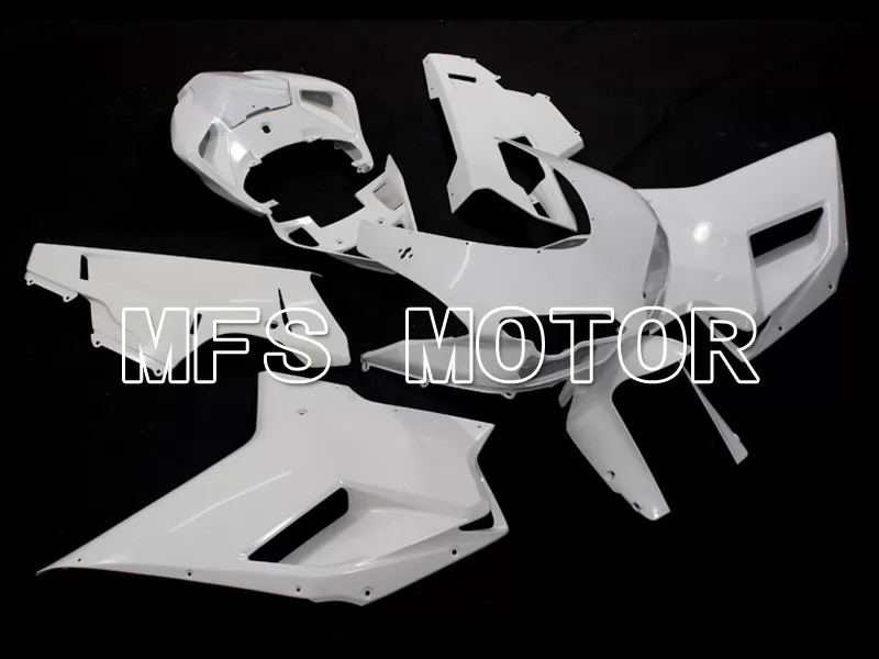 Ducati 848 / 1098 / 1198 2007-2011 Injection ABS Unpainted Fairing - Factory Style - White - MFS6356