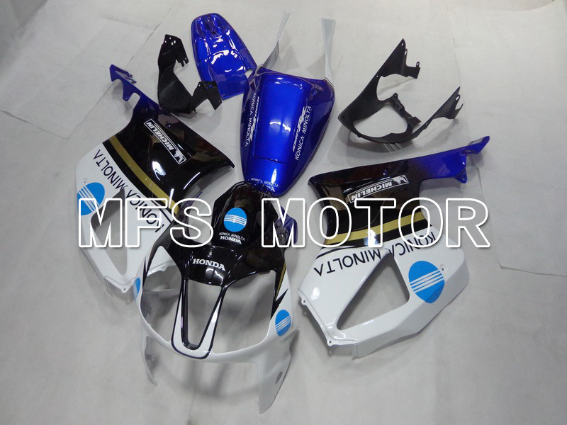 Honda VTR1000 RC51 2000-2006 ABS Verkleidung - Konica Minolta - Weiß Schwarz Blau - MFS6360