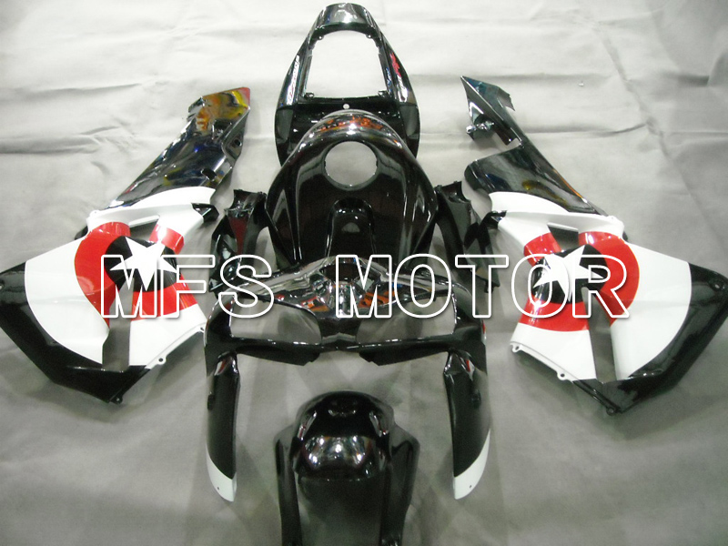 Honda CBR600RR 2005-2006 Injection ABS Fairing - Others - White Black - MFS6384