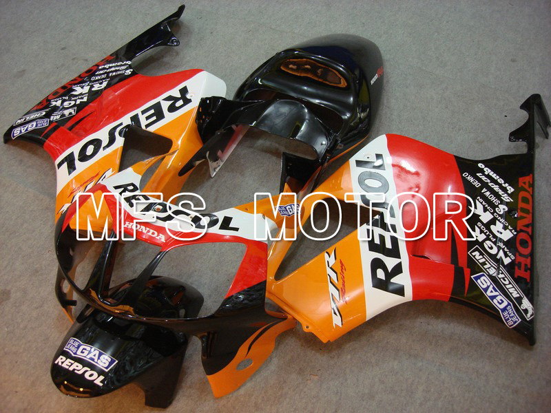 Honda VTR1000 RC51 2000-2006 ABS Fairing - Repsol - Negro rojo naranja - MFS6399