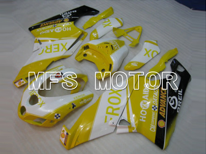 Ducati 749 / 999 2003-2004 Injection ABS Fairing - Xerox - Yellow White - MFS6427