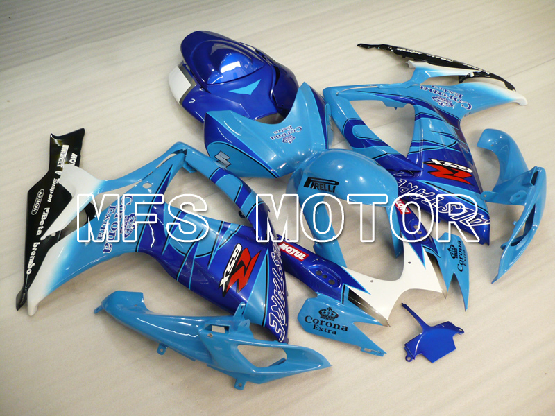 Suzuki GSXR600 GSXR750 2006-2007 Injection ABS Fairing - Corona - Blue - MFS6429