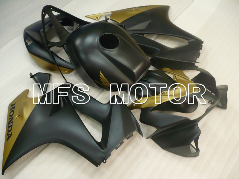 Honda VFR800 1998-2001 ABS Fairing - Factory Style - Black Gold Matte - MFS6468