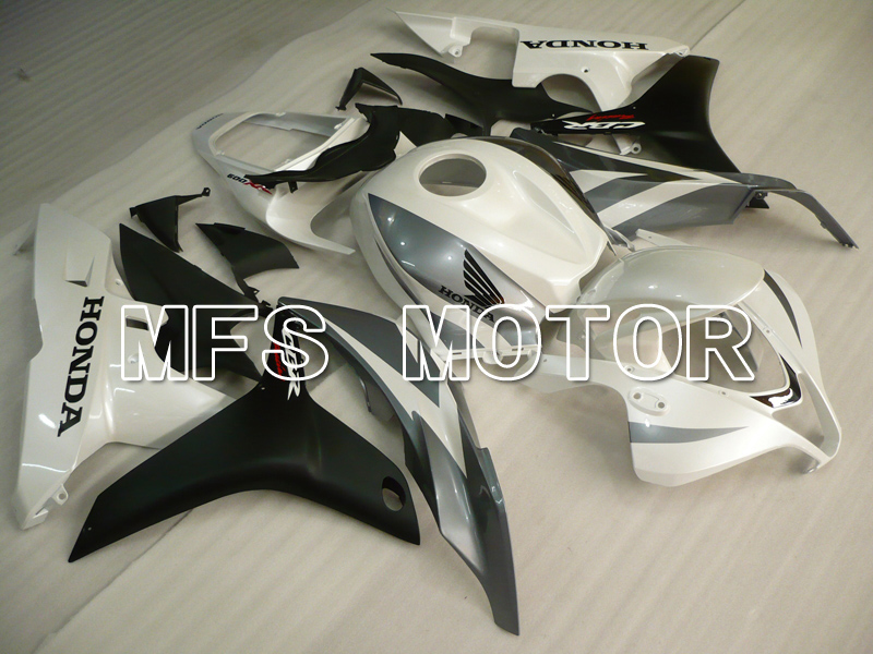 Honda CBR600RR 2007-2008 Injection ABS Fairing - Factory Style - Black Matte White - MFS6487