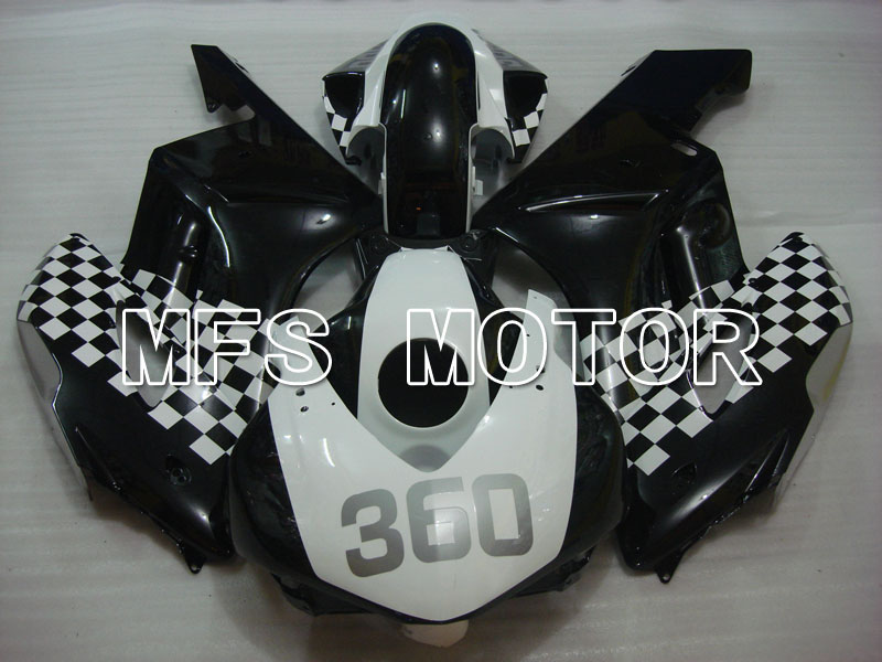 Honda CBR600RR 2003-2004 ABS Injektion Verkleidung - Fabrik Style - Schwarz - MFS2556
