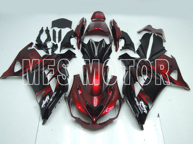 Kawasaki ZX14R 2012-2019 Injection ABS Fairing - Factory Style - Red Black - MFS8410