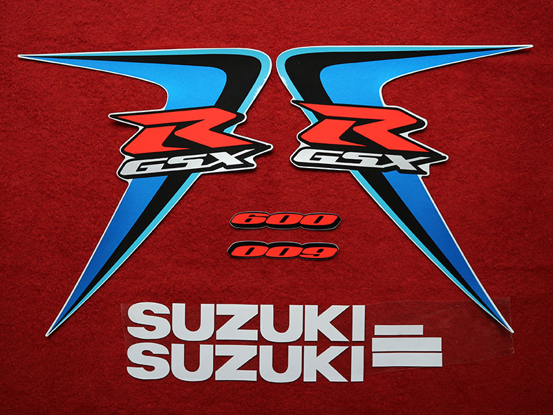 Motorcycle Fairings Decal / Sticker For Suzuki GSXR600-750 2006-2007