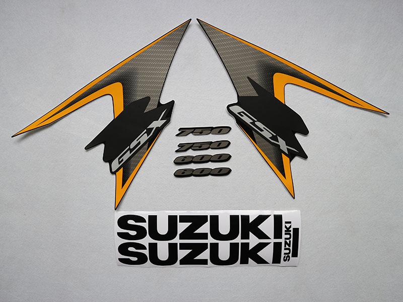 Autocollant/autocollant de carénages de moto pour Suzuki GSXR600-750 2008-2009